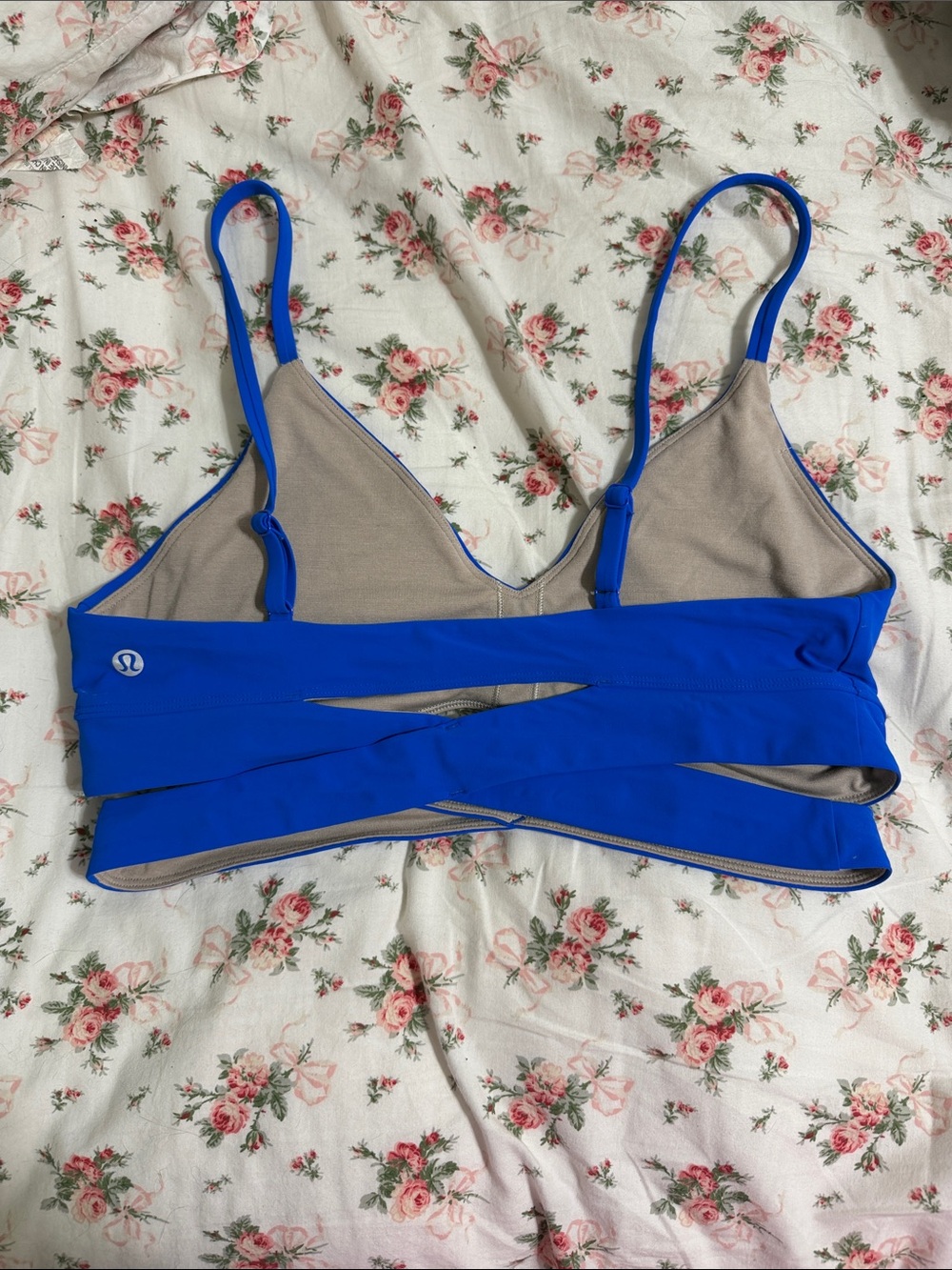 lululemon athletica cobalt blue Still Now bra - Picture 2 of 3